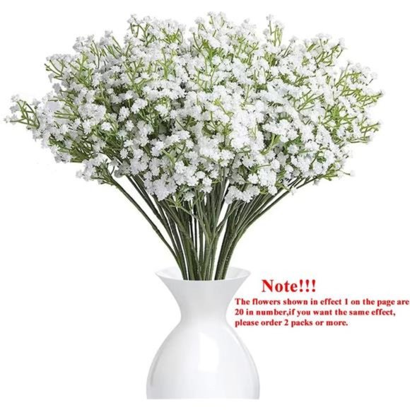 10Pcs Baby Breath/Gypsophila Artificial FakeSilk Plants Wedding Party Decoration - Picture 3 of 6